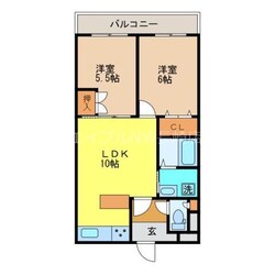 森田マンションの物件間取画像